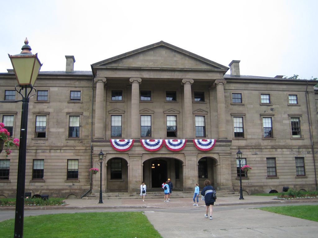 Province House in Charlottetown, Prince Edward Island